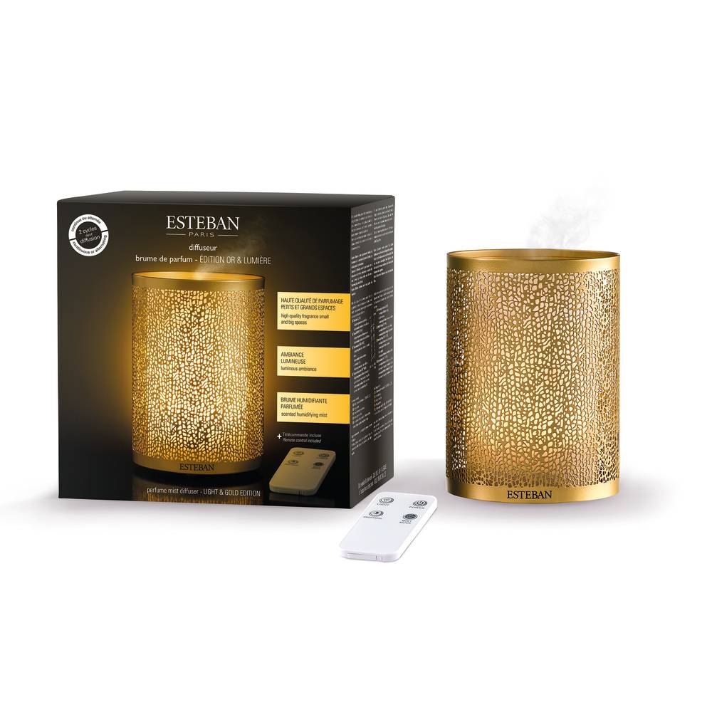 Esteban - Diffuseur brume de parfum - Édition Or & Lumière - Image 1