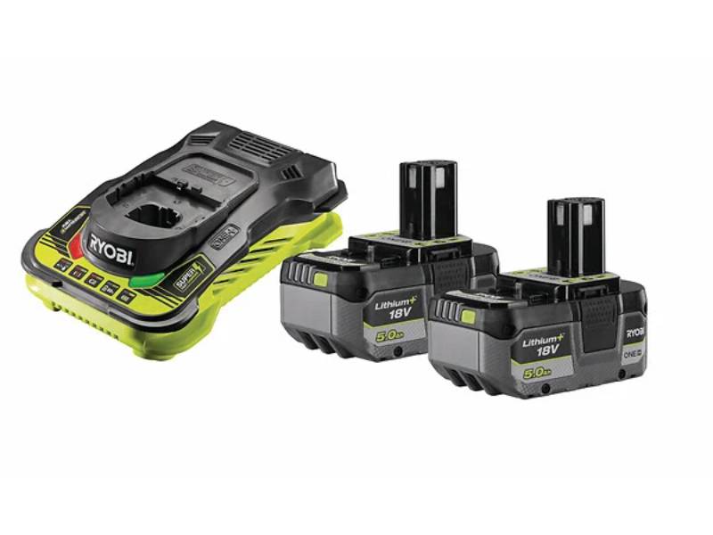 Ryobi - Pack énergie 2 batteries lithium+ et chargeur - RYOBI - Image 1