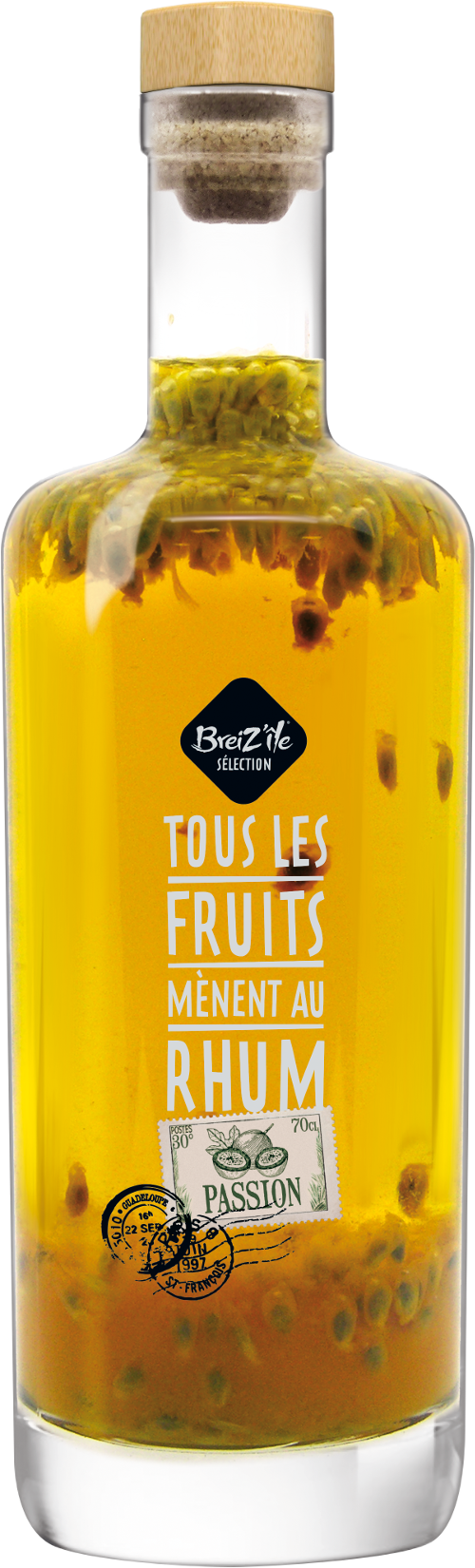 Breiz'ile - Breiz'ile - Rhum arrangés Passion 70 cl