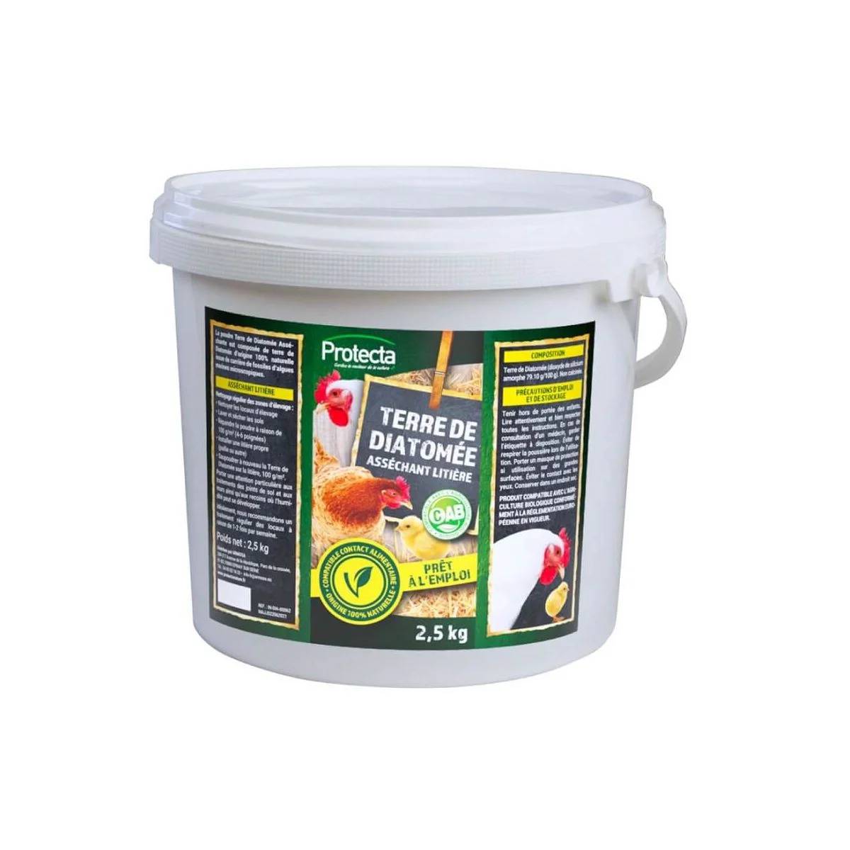 Protecta - Terre de diatomée poudre 2,5 kg - Protecta - Image 2