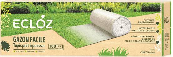 Ecloz - Ecloz - gazon facile rouleau 15 m² - Image 1