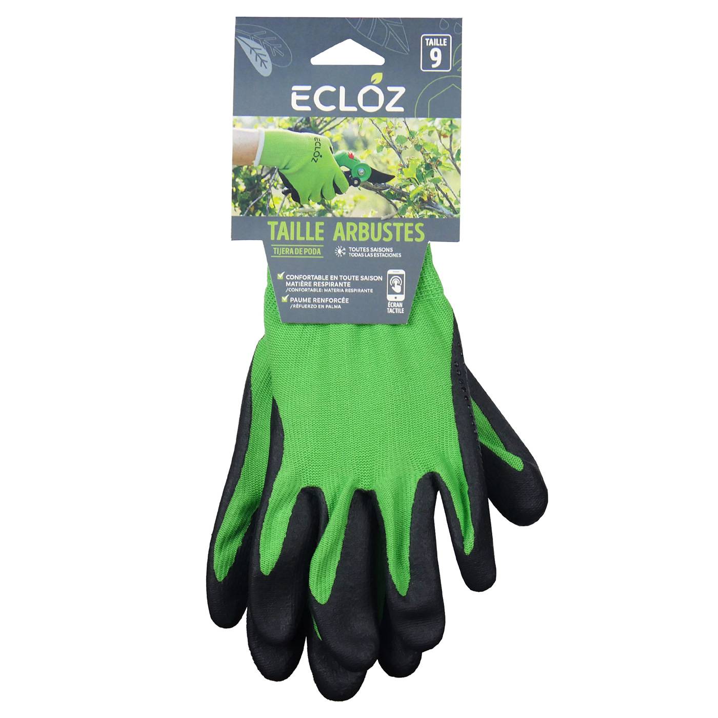 Ecloz - Gants taille arbustes taille 10 - ECLOZ - Image 2