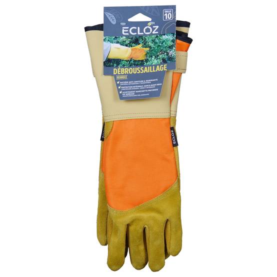 Ecloz - Gants débroussaillage technique taille 10 - ECLOZ - Image 2