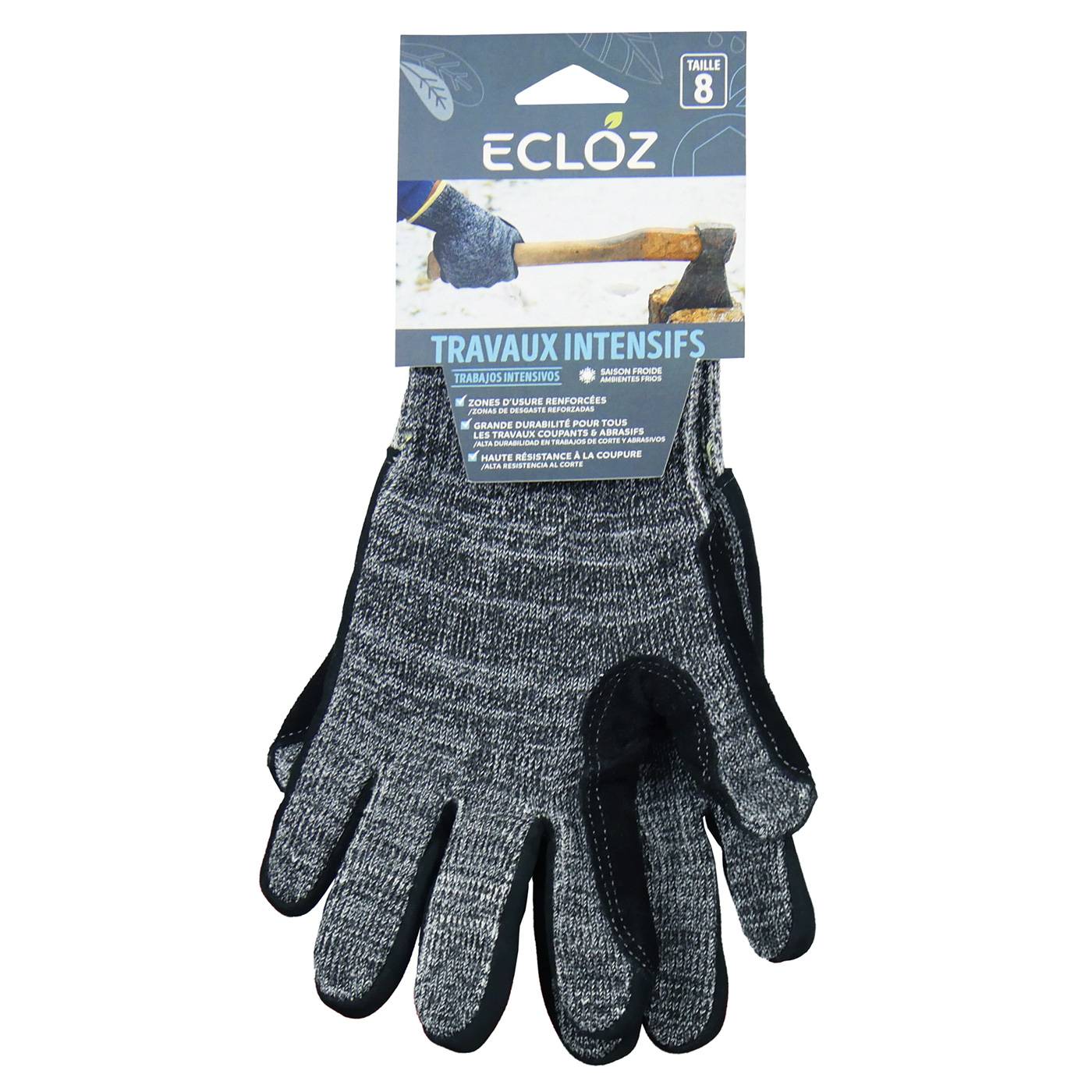 Ecloz - Gants travaux intensifs taille 10 – ECLOZ - Image 2