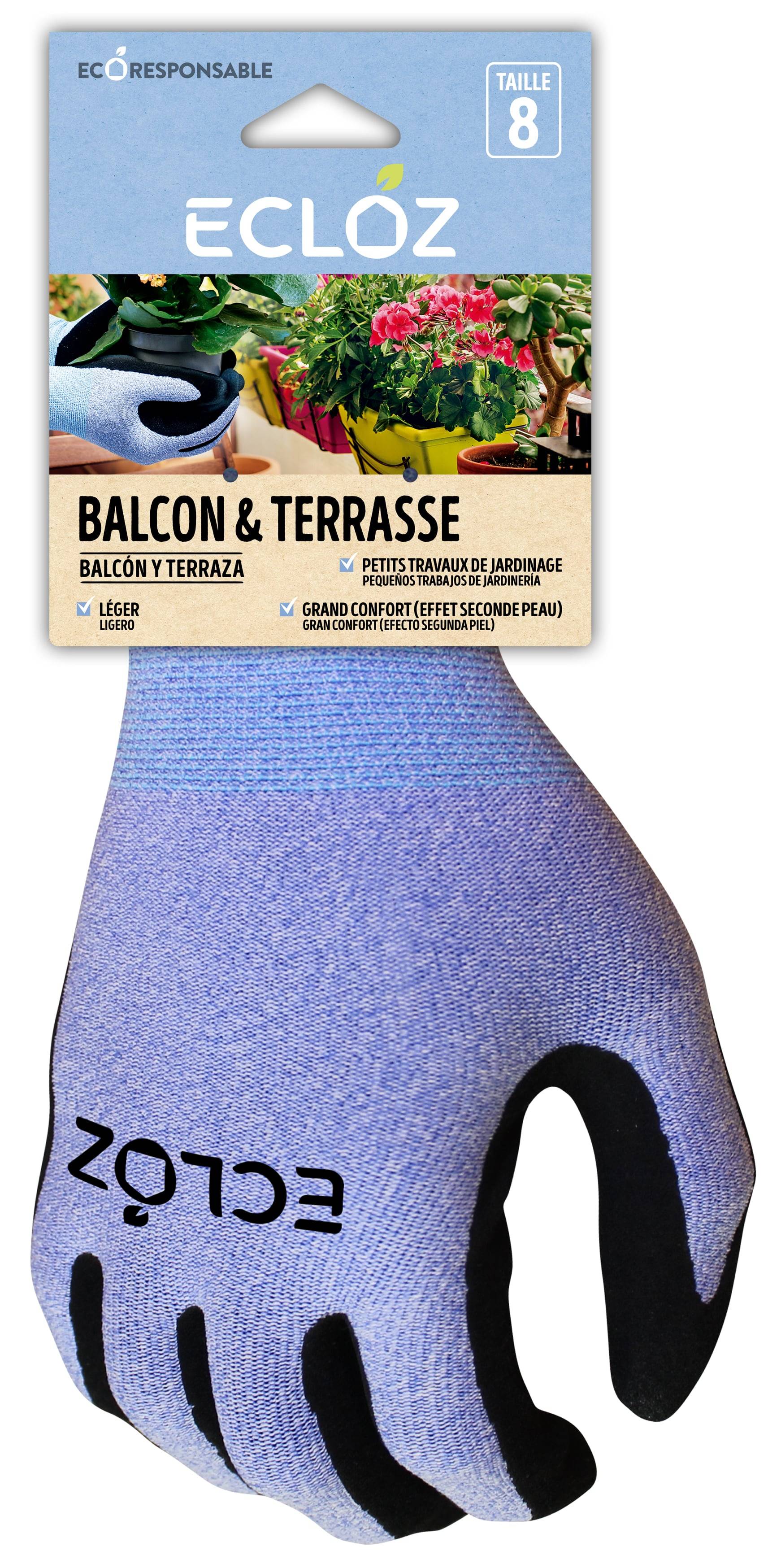 Ecloz - Gants Balcon terrasse taille 10 - ECLOZ