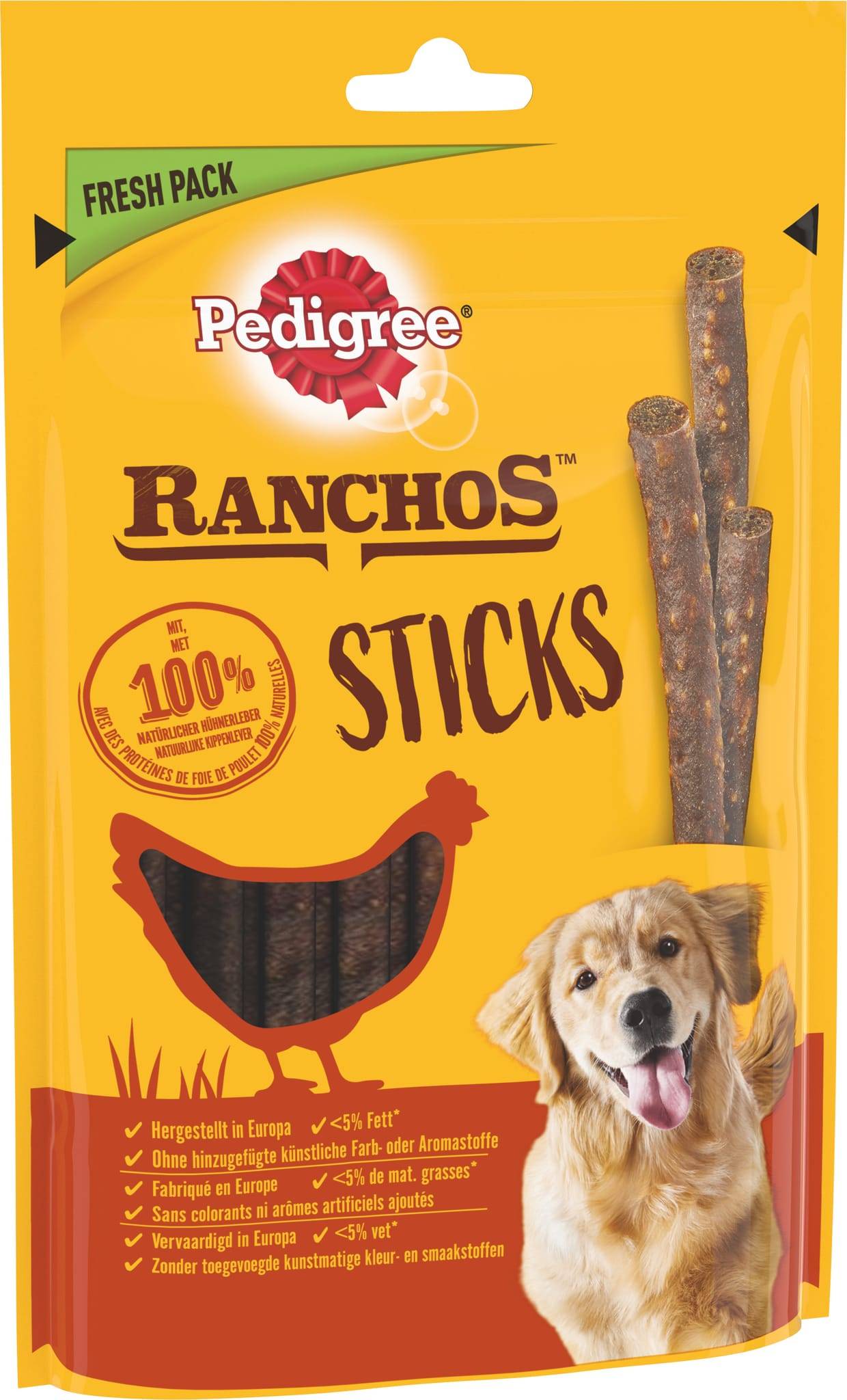 Friandises À Mâcher Poulet Naturel 60g – PEDIGREE - Image 1