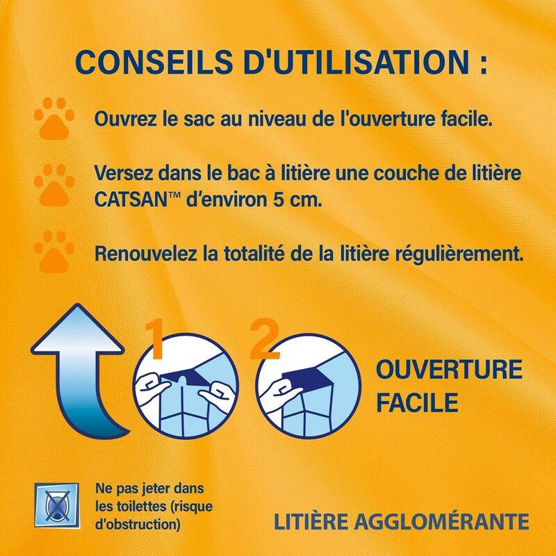 Catsan - Litière pour chat agglomérante plus 15L – CATSAN - Image 2