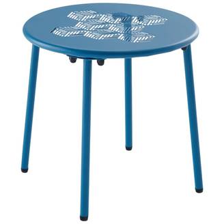 Ecloz - Table d'appoint acier Ø.40cm bleu cobalt Tendance ECLOZ