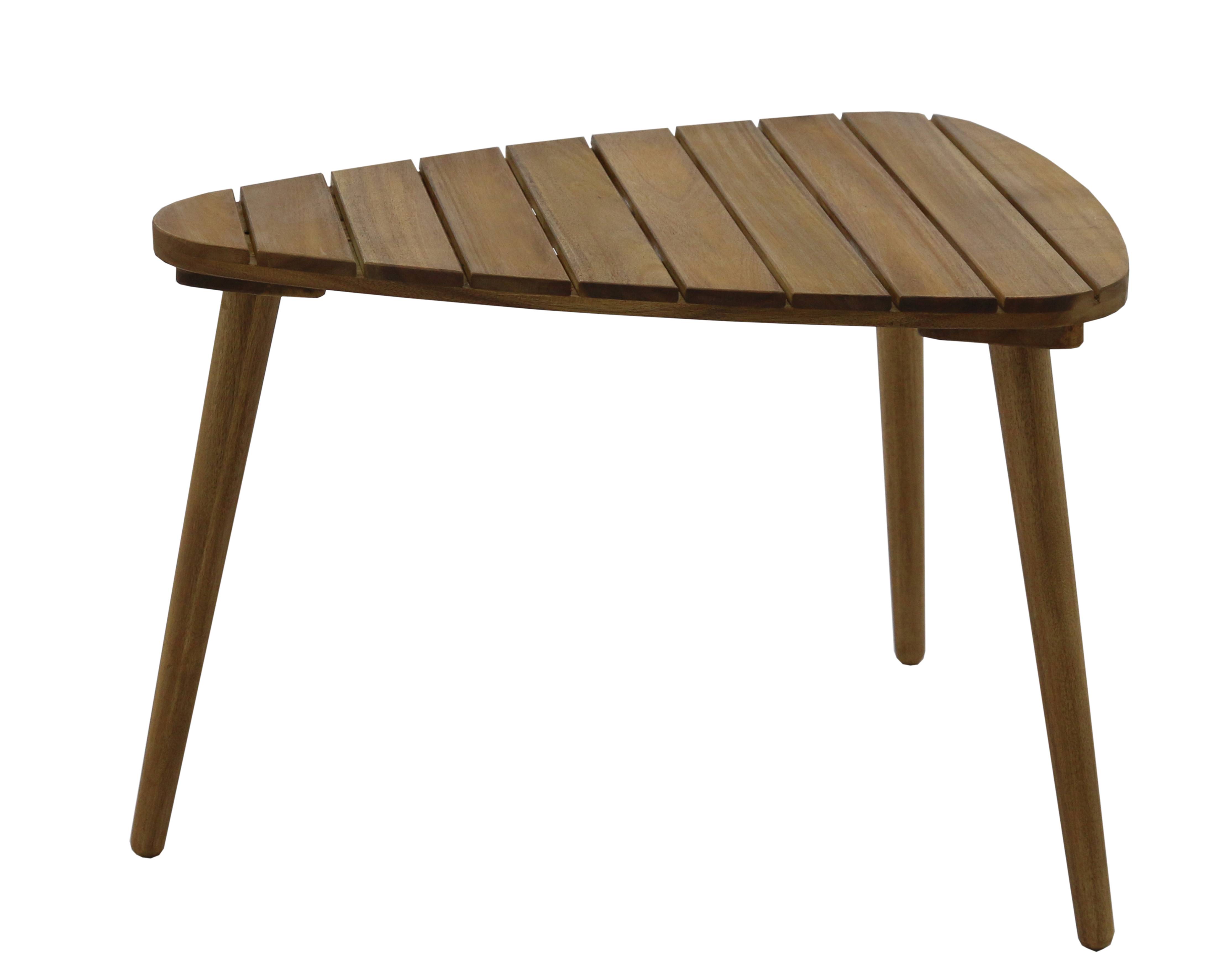 Ecloz - Lot 3 tables basses de jardin gigogne bois Cigogne ECLOZ - Image 6