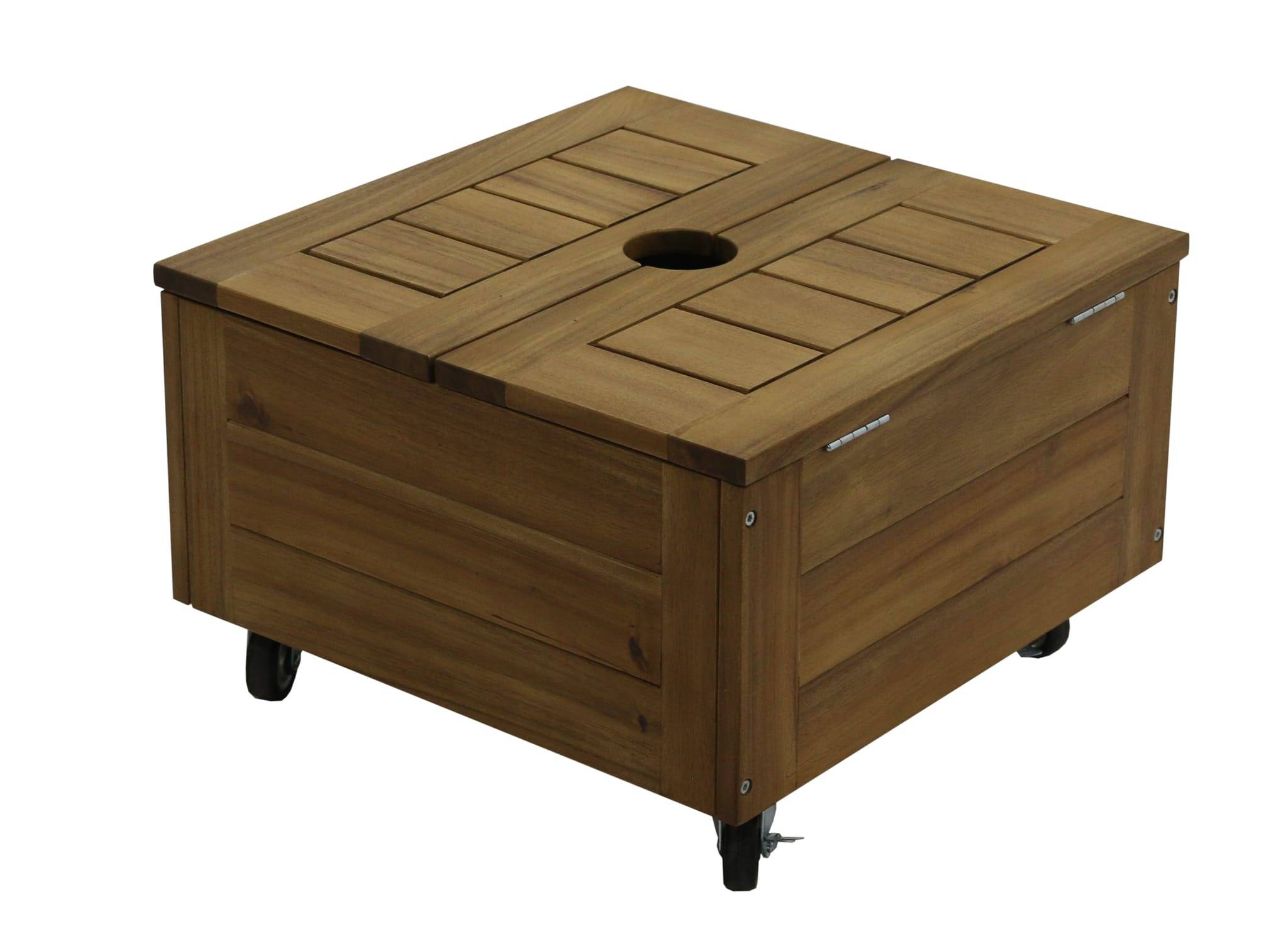 Ecloz - Table d'appoint Umbrella Bois L.50 x l.50 x H.32cm - ECLOZ