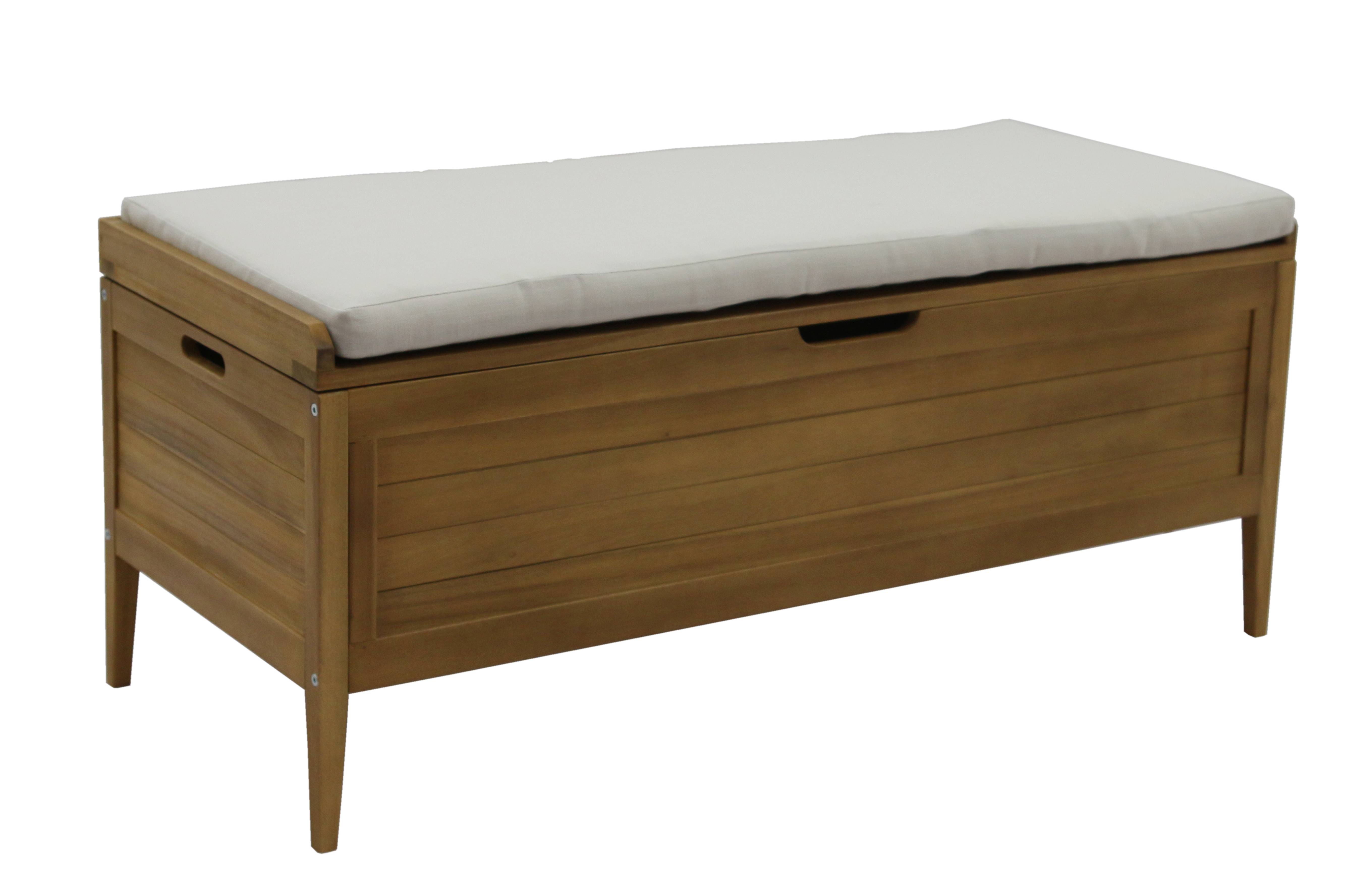 Ecloz - Coffre Banc Camilia en bois L.120 x l.50 x H.50 cm - ECLOZ - Image 1