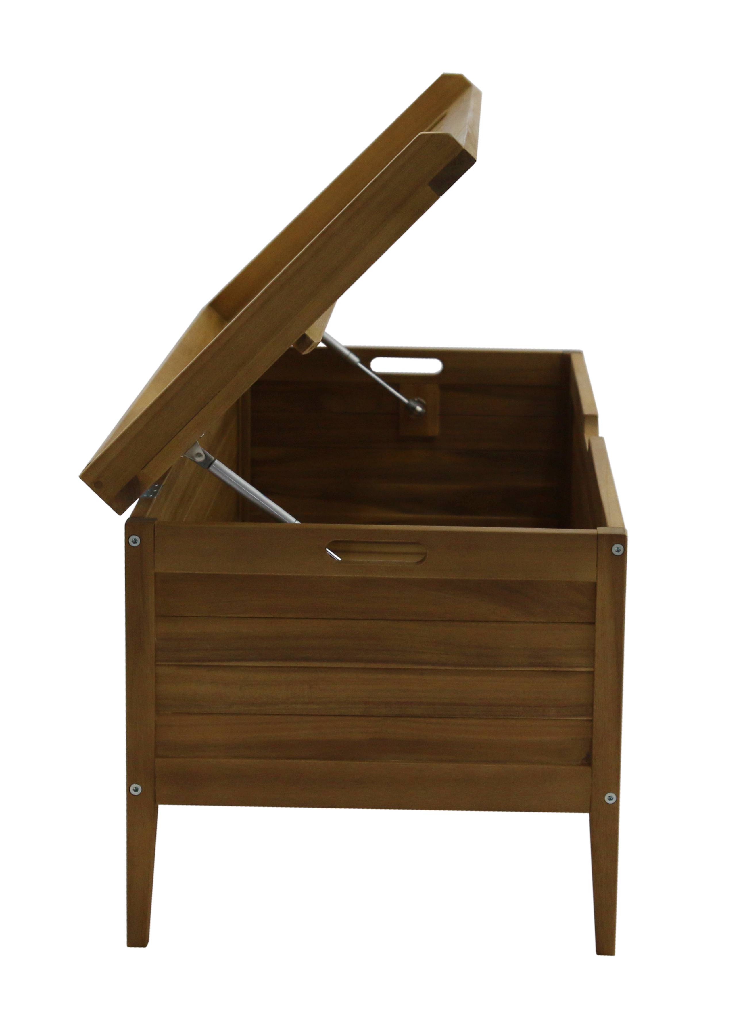 Ecloz - Coffre Banc Camilia en bois L.120 x l.50 x H.50 cm - ECLOZ - Image 11