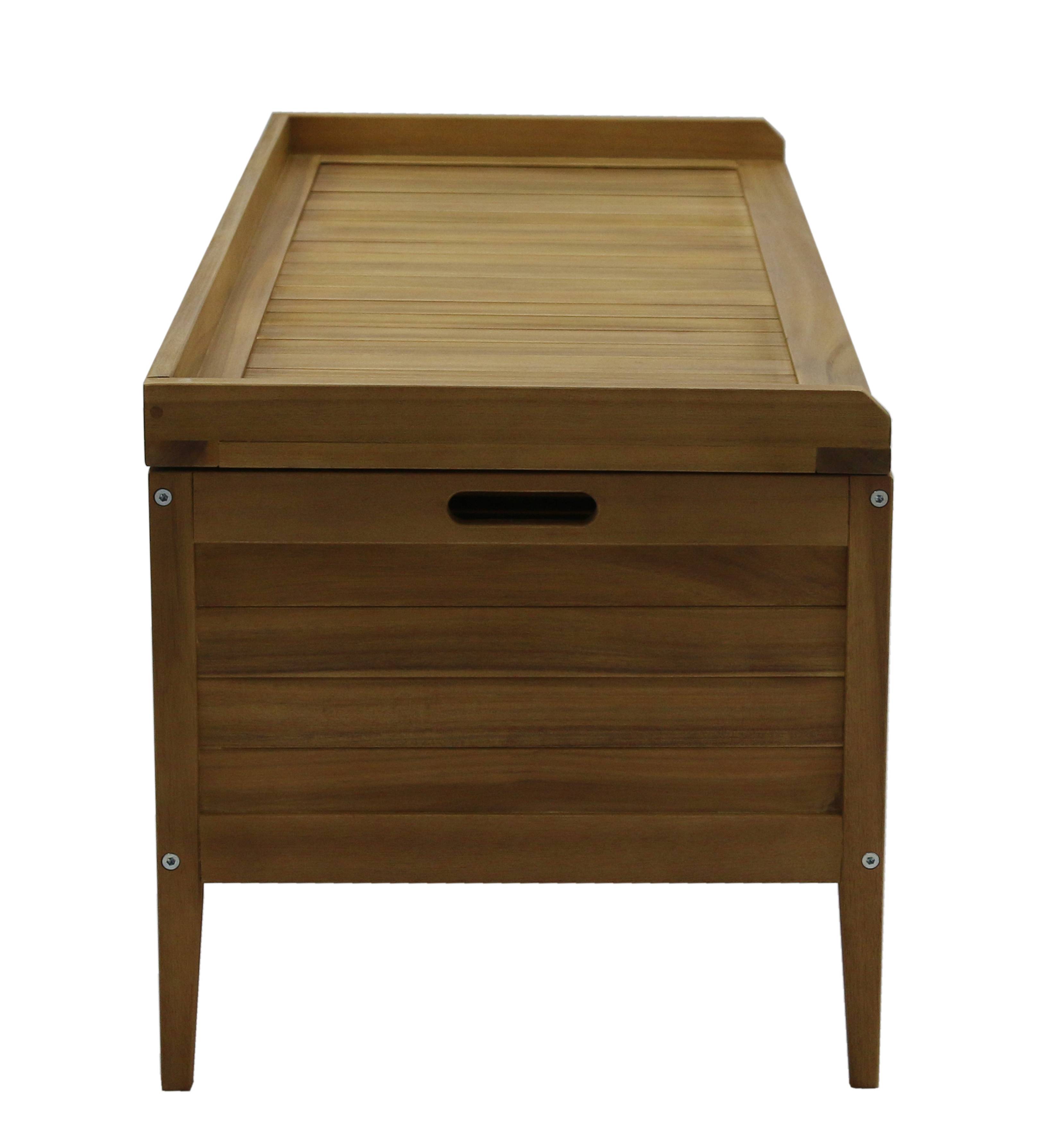 Ecloz - Coffre Banc Camilia en bois L.120 x l.50 x H.50 cm - ECLOZ - Image 12