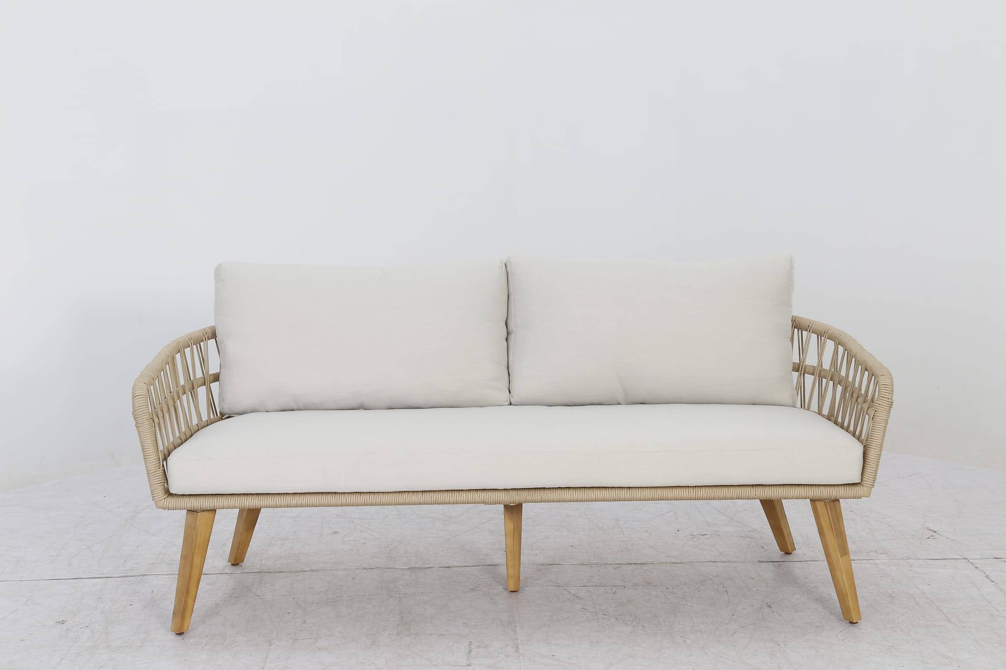 Ecloz - Salon de jardin bas Corsica Beige - ECLOZ - Image 3