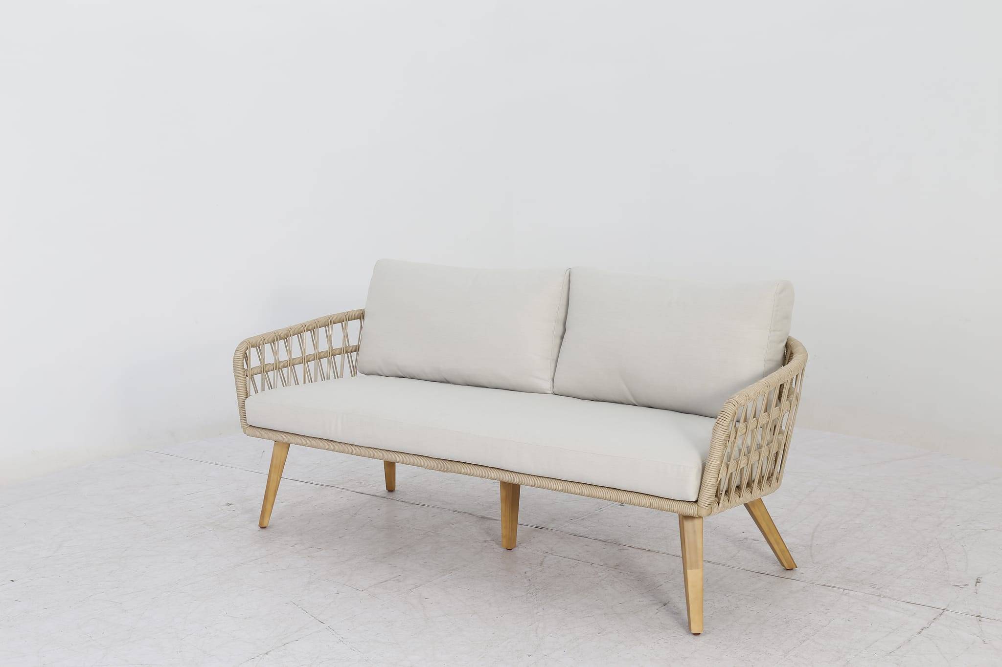 Ecloz - Salon de jardin bas Corsica Beige - ECLOZ - Image 9