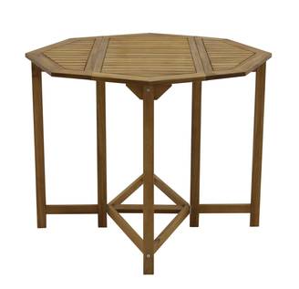 Ecloz - Table de jardin hexagonale pliable acacia 4 personnes Sunny ECLOZ