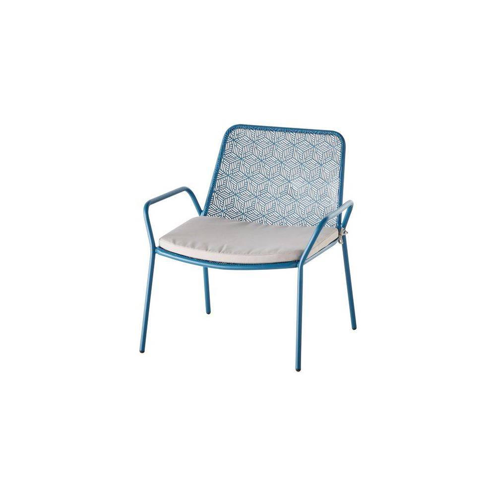 Sans Marque - Fauteuil tendance Bleu Cobalt