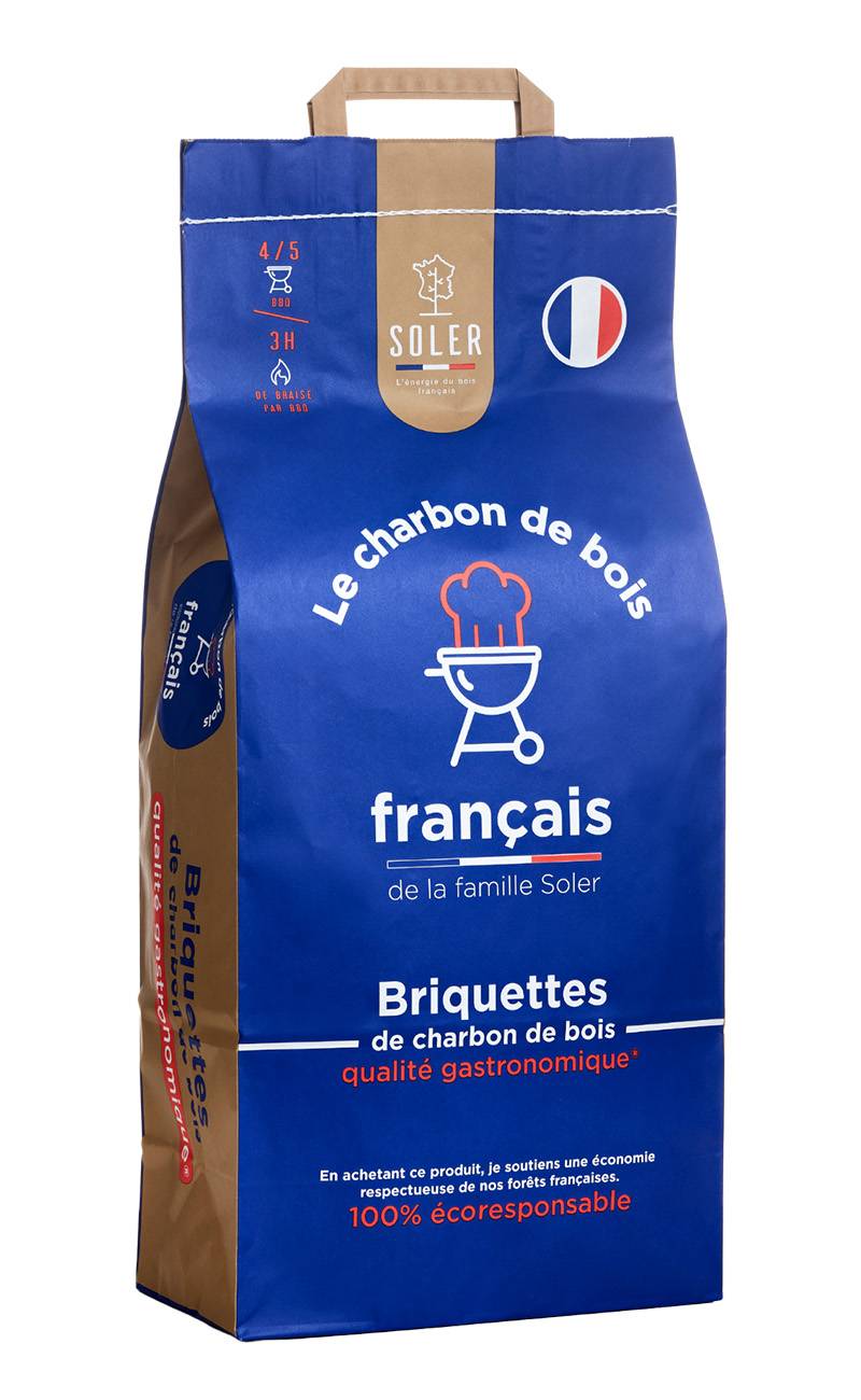 Soler - Briquettes de Charbon de Bois - SOLER - Image 1