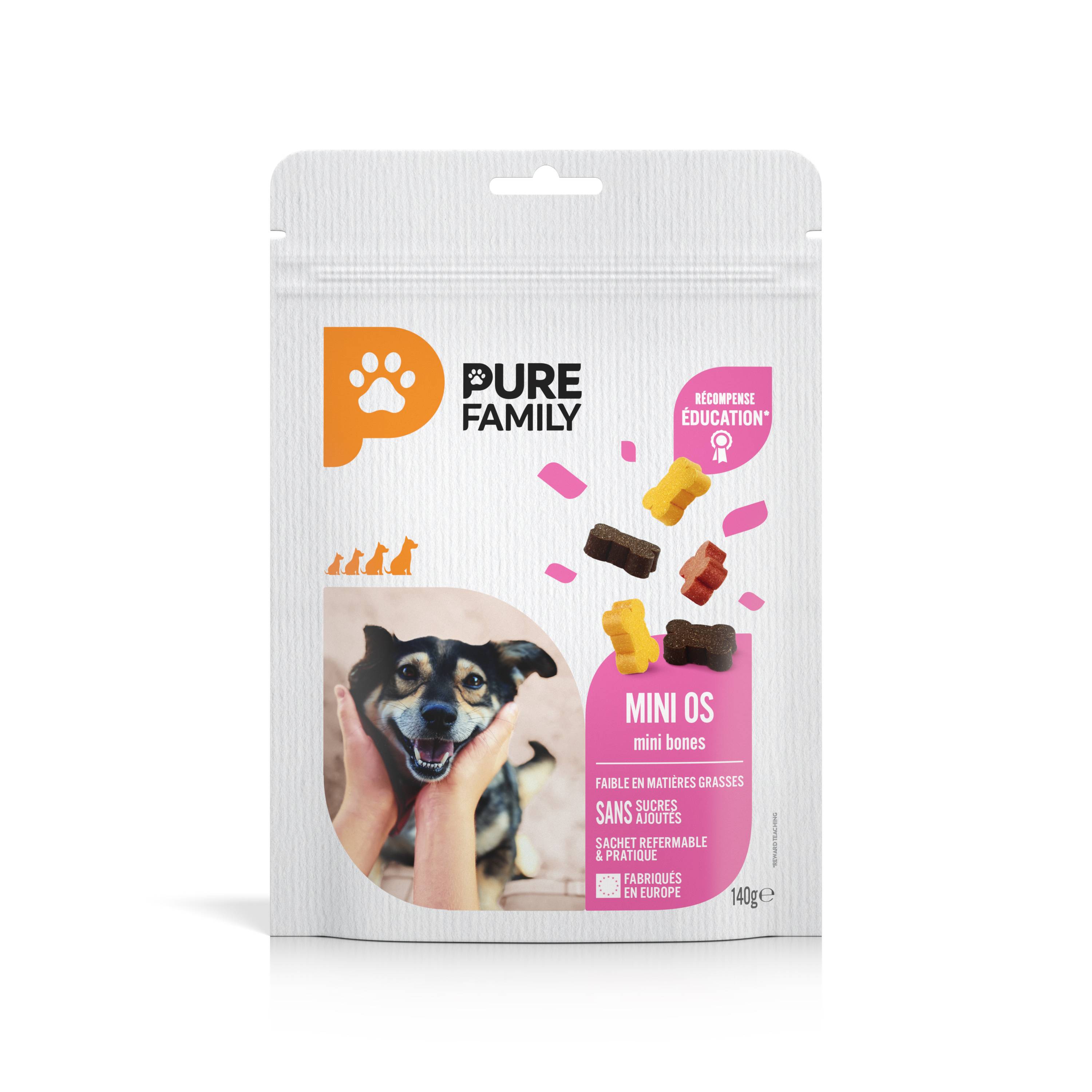 Pure Family - Friandises pour chien mini os 140 g - Pure Family - Image 5