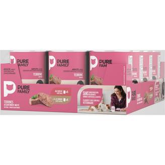 Pure Family - Terrines chat dinde/bœuf 12x400 g - PURE FAMILY