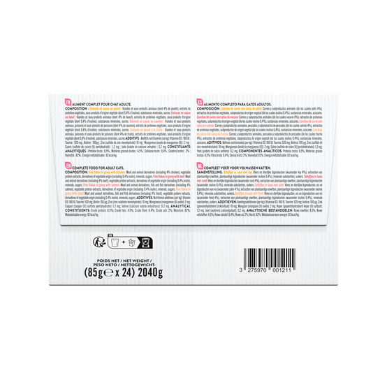Pure Family - Emincés en sauce chat mixtes 24x85g - PURE FAMILY - Image 5