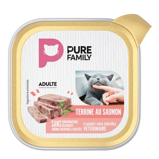 Pure Family - Terrines chat saumon/truite 4x100g - Pure Family - Image 6