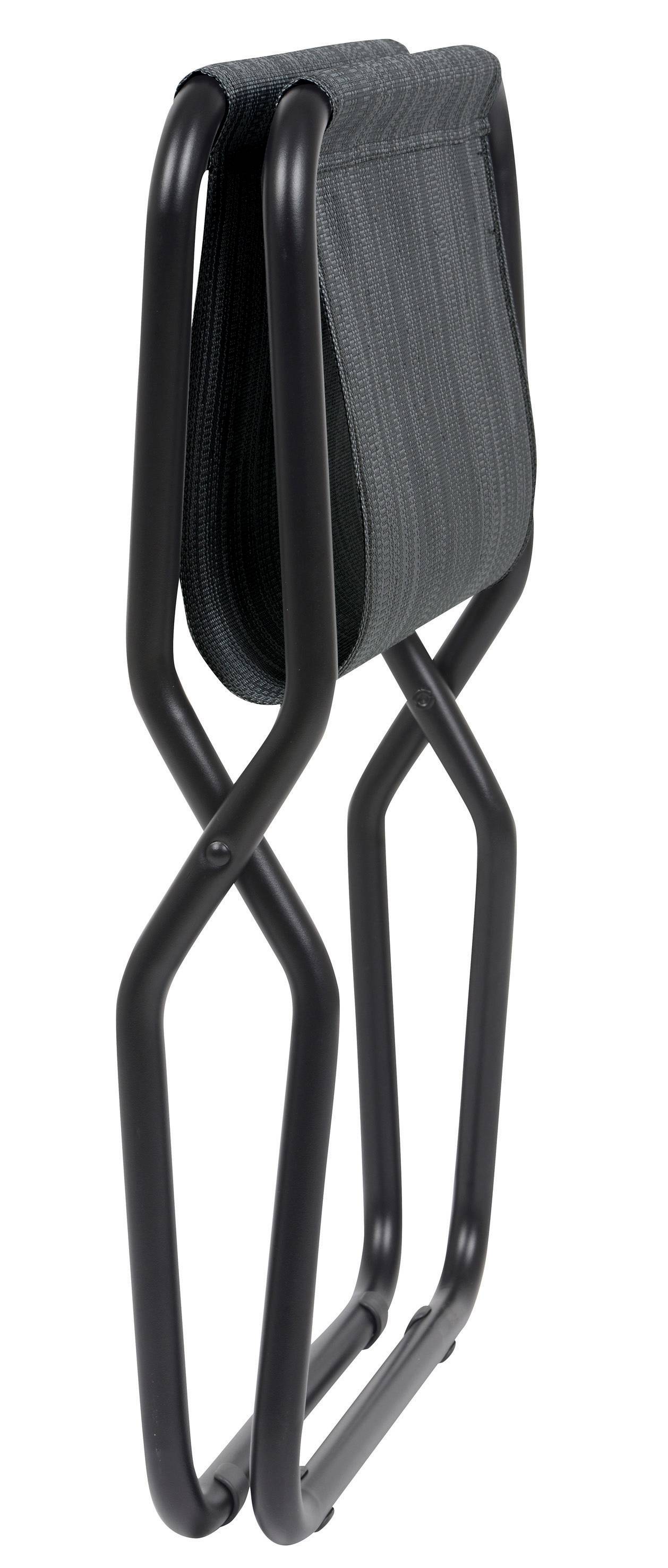 Lafuma-Mobilier - Repose Pieds acier batyline obsidian Next Lafuma Mobilier - Image 1