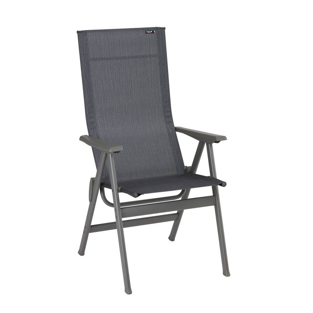 Lafuma-Mobilier - Fauteuil de jardin alu obsidian Zen it Duo Lafuma Mobilier - Image 2