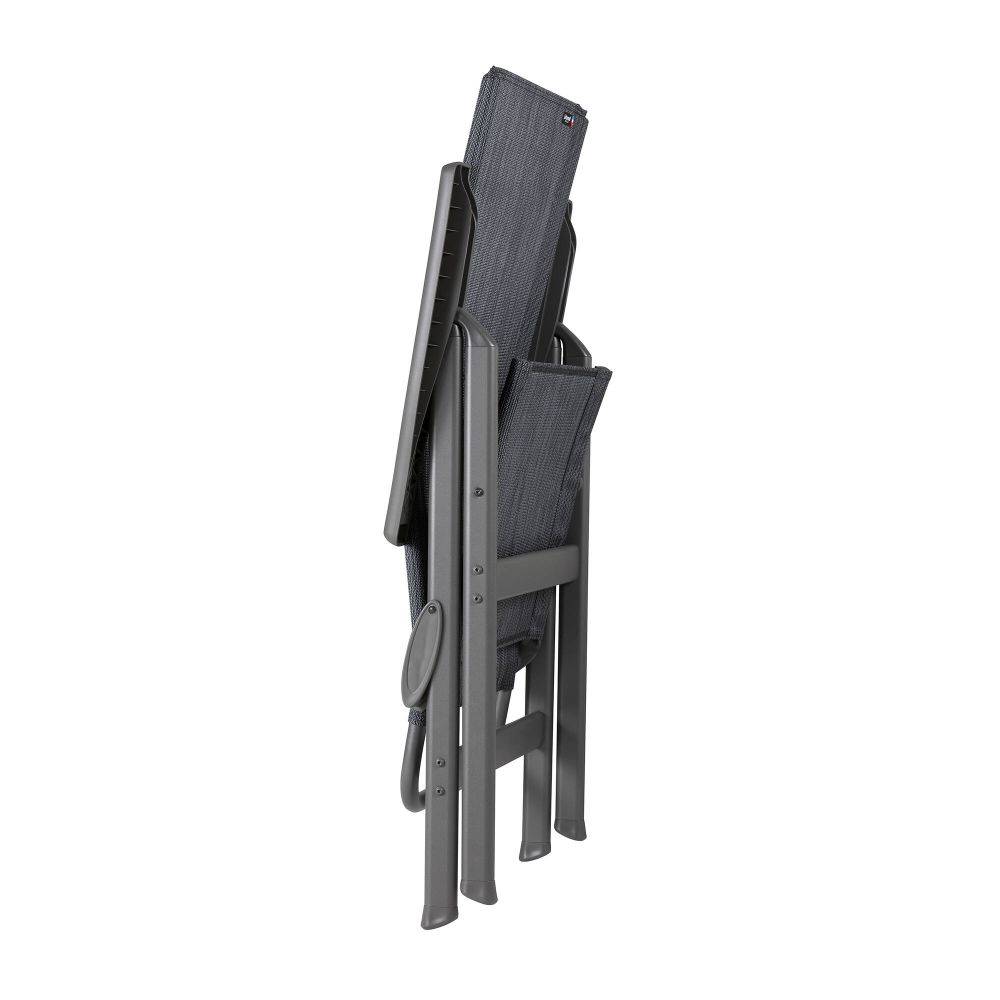 Lafuma-Mobilier - Fauteuil de jardin alu obsidian Zen it Duo Lafuma Mobilier - Image 1