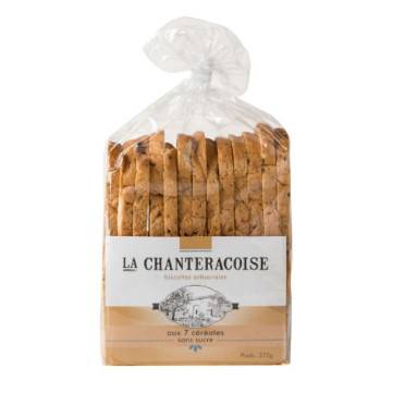 Biscotterie la Chanteracoise - Biscottes aux céréales sans sucre 370 g - Biscotterie La Chanteracoise