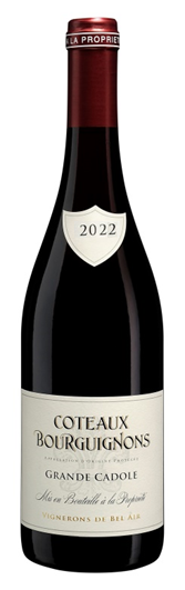 Vignerons de Bel Air - AOP Coteaux Bourguignons Rouge 75 cl - Grande Cadole