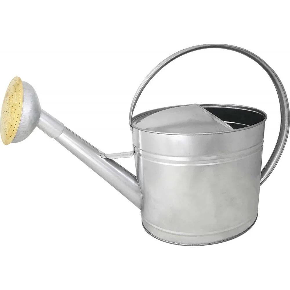 Arrosoir Acier Galvanisé Grille Laiton 13 L H 40 cm L 58 cm P 21 cm – GUILLOUARD - Image 2