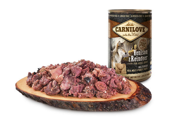 Carnilove - Pâtée avec sauce pour chien adulte de toute taille au cerf & renne - boîte 400 gr - CARNILOVE - Image 4