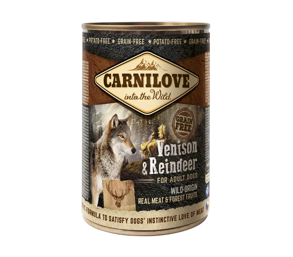 Carnilove - Pâtée avec sauce pour chien adulte de toute taille au cerf & renne - boîte 400 gr - CARNILOVE - Image 3