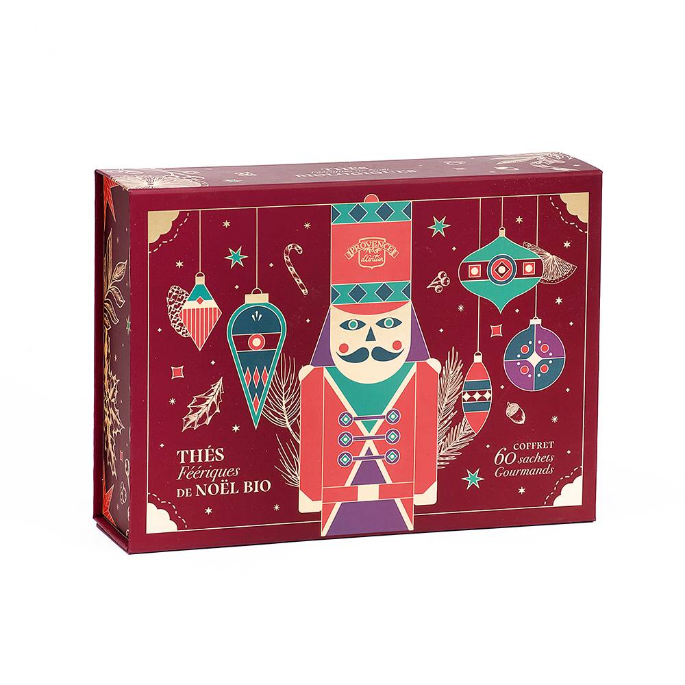 Coffret Thés Féériques de Noël bio - 60 sachets
