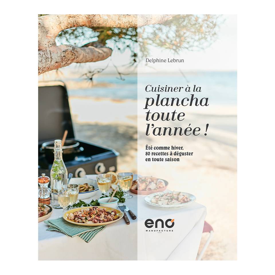 Eno - Eno - Livre de 80 recettes pour plancha - 4 saisons - Image 1