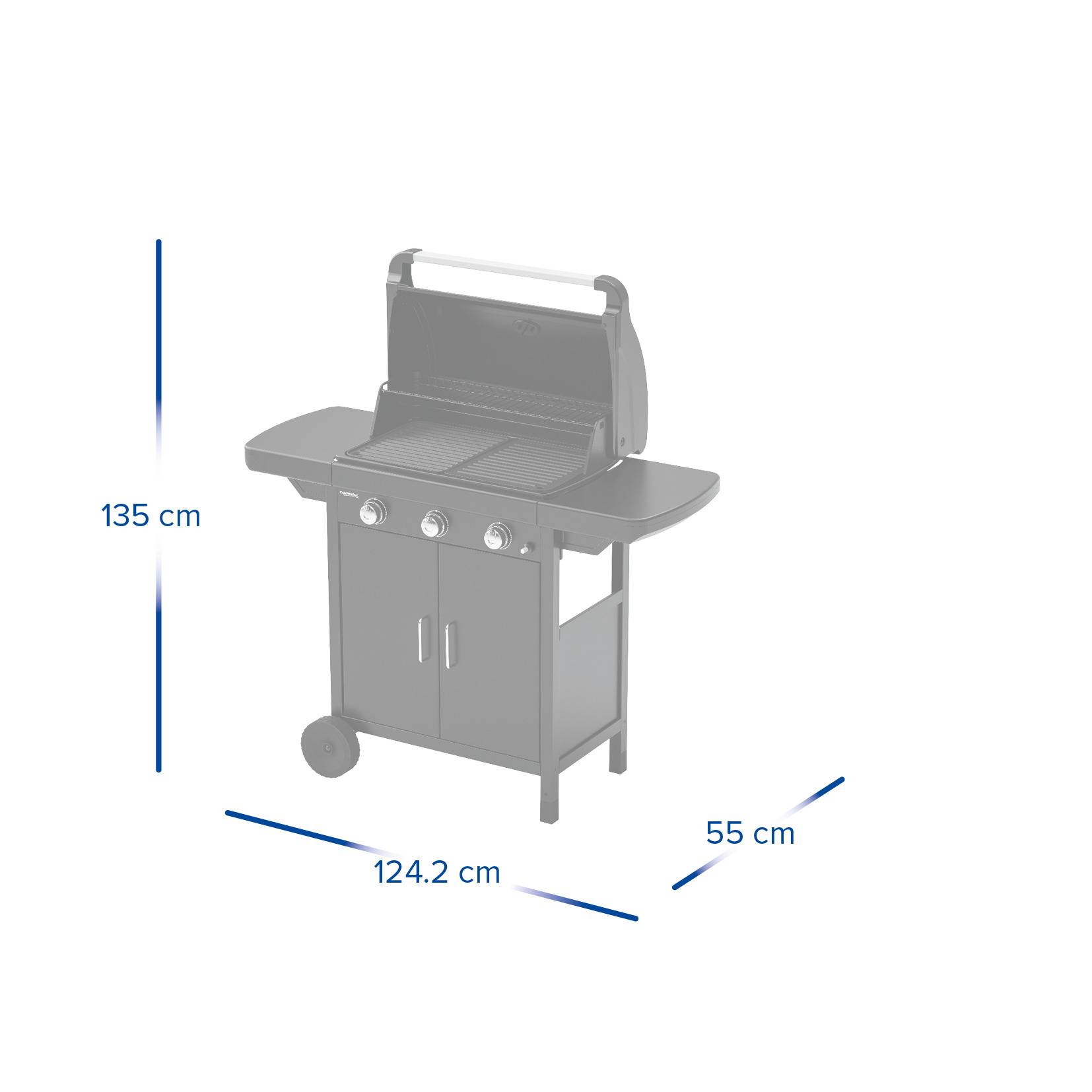 Campingaz - Barbecue Gaz Compact 3LX - CAMPINGAZ - Image 2