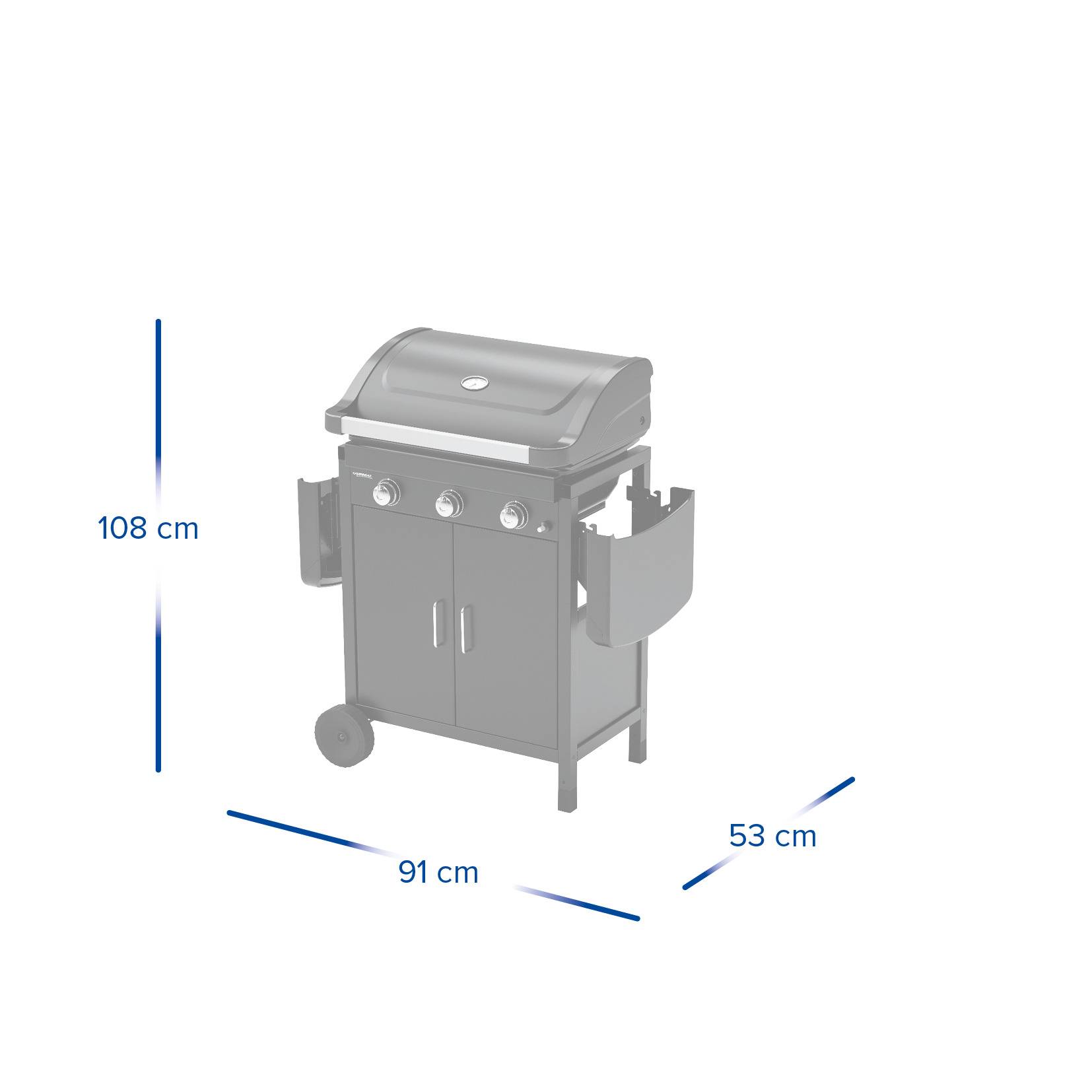 Campingaz - Barbecue Gaz Compact 3LX - CAMPINGAZ - Image 6