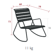 Fermob - Relax fauteuil acier Monceau – FERMOB - Image 2