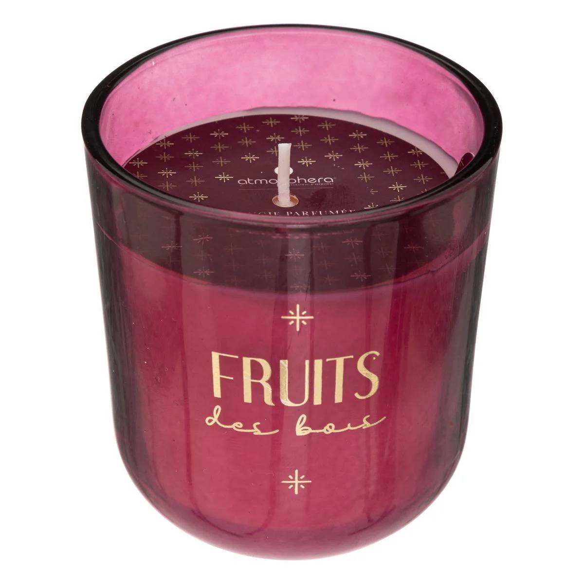 Bougie parfumée Night Jasmin Verre Gris Foncé 170 g - ATMOSPHERA CRÉATEUR D'INTÉRIEUR