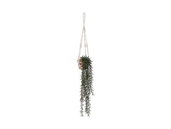 Plante tombante artificielle pot argile Terracotta H 90 cm – ATMOSPHERA - Image 4