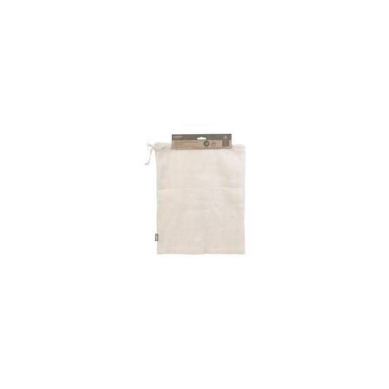 Sac à vrac tissu coton beige 30 x 38 cm - COOK CONCEPT - Image 2