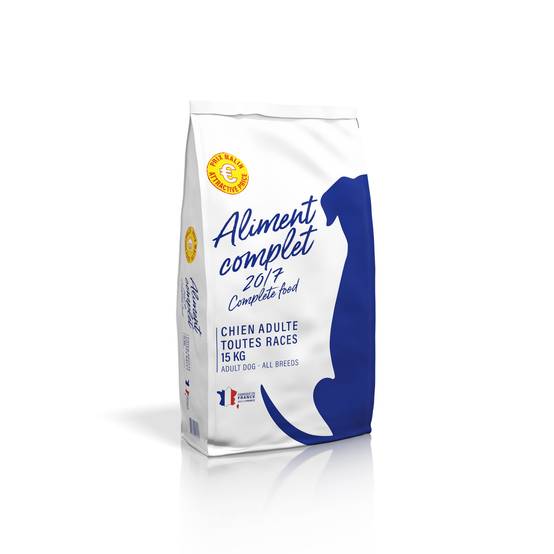 Marque Blanche et Economique - Croquettes pour chien adulte toutes races - Image 3
