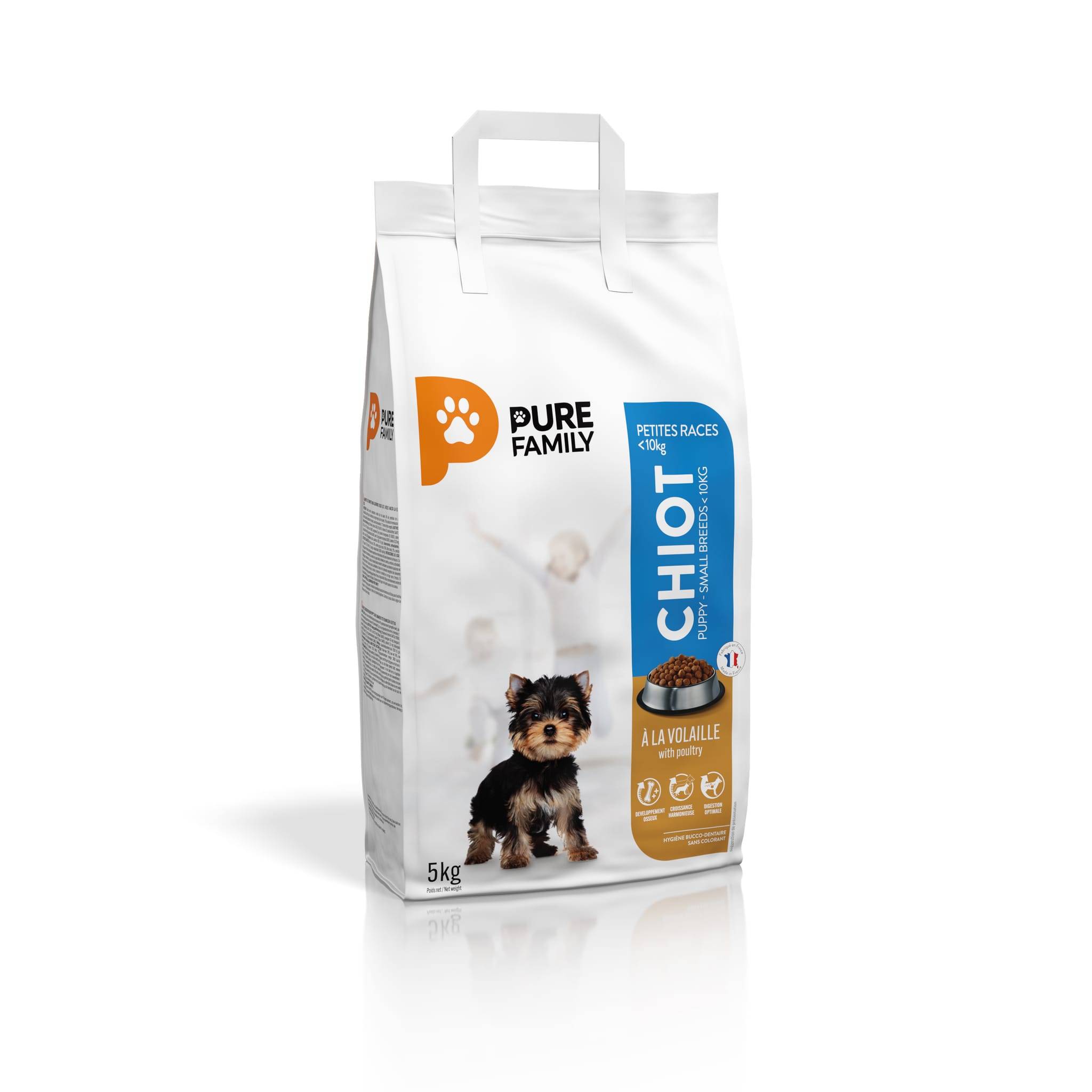 Pure Family - Croquettes chiot petite taille volaille 5kg - Pure Family - Image 3