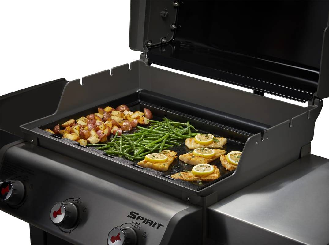 Weber - Plancha grand format pour Spirit 3 brûleurs - Image 1