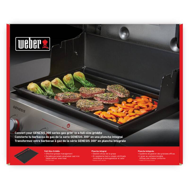 Weber - Plancha grand format pour Genesis 3 brûleurs - Image 5
