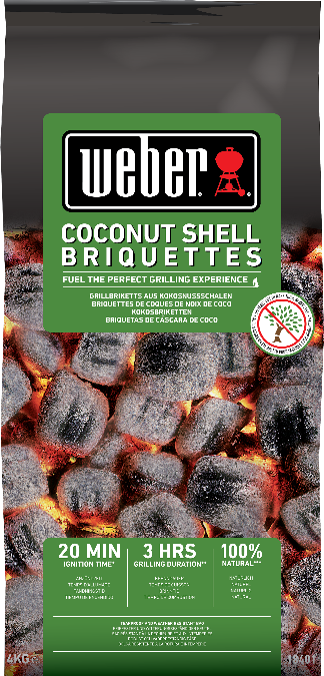 Weber - Sac de briquettes de noix de coco - WEBER - Image 1