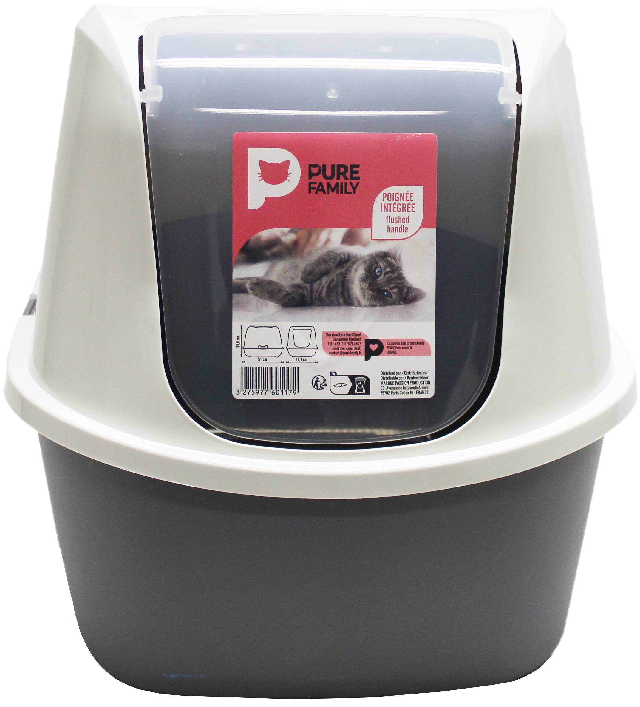Pure Family - Maison de toilette classique chat - Pure Family