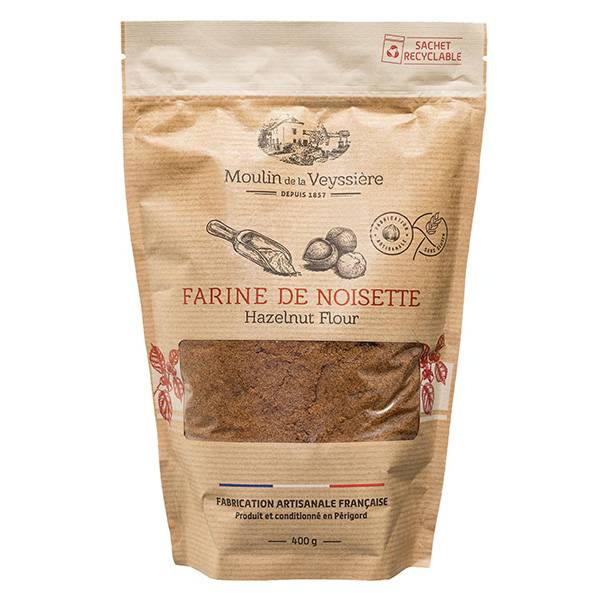 Moulin de la Veyssière - Moulin de la Veyssière - Farine de noisette - 400 g