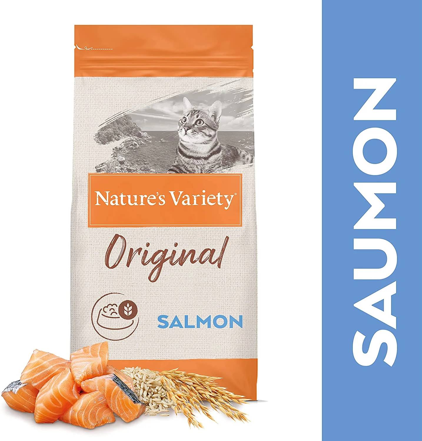 Croquette pour chat Original Sterilized au Saumon 7kg - Nature's Variety - Image 2